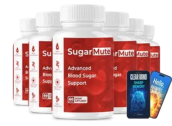 SugarMute 6-bottle blood sugar wellness package